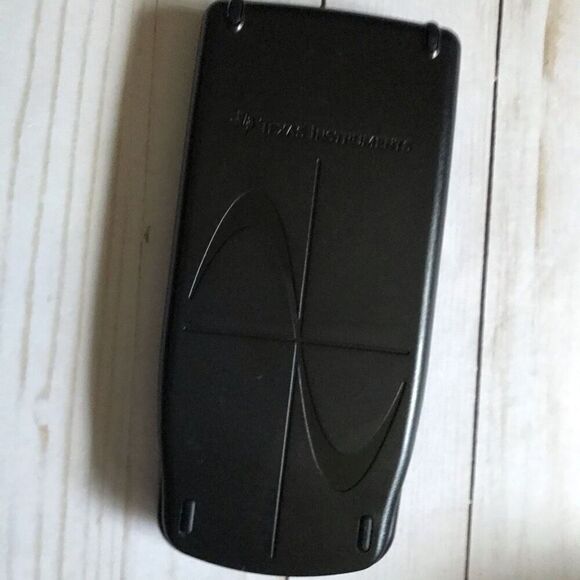 Ti-83 Texas Instruments Plus black graphing calculator with cover tested works - Picture 4 of 7